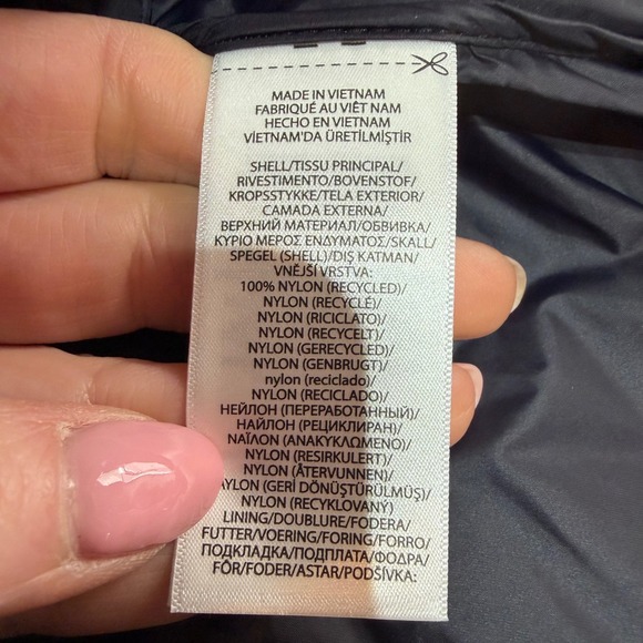 Polo Ralph Lauren Quilted Vest Women XXS Navy Blue Snap Front Preppy Equestrian - Picture 8 of 11